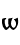 w